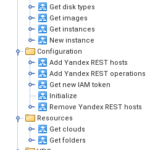 vRO-Yandex workflows