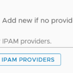 vRA 8: new IPAM provider