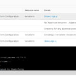 vRA 8 - Terraform history